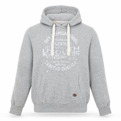 Holmes and Company Men's Grey Pullover Hoodie, Size L, Logo