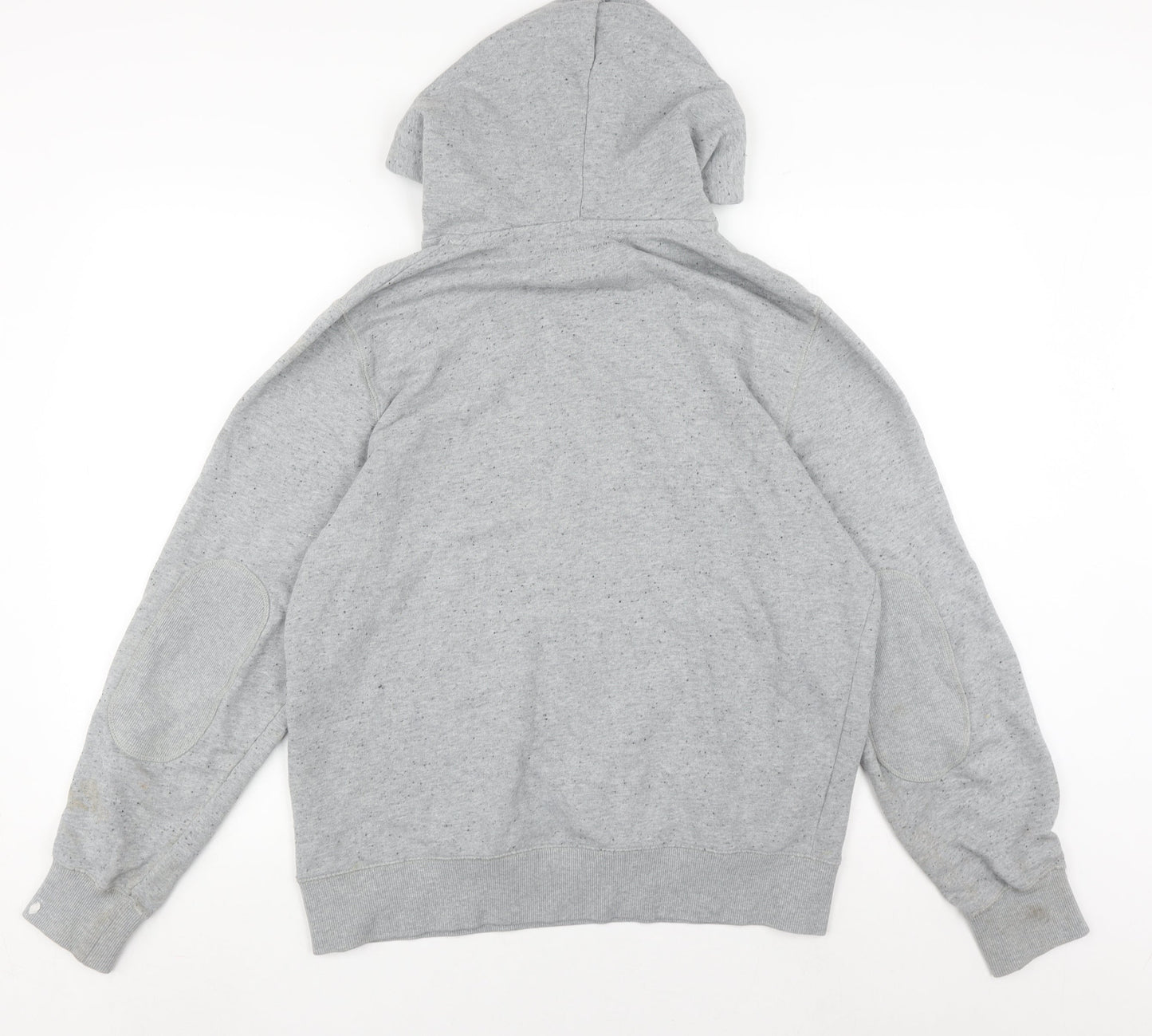 Holmes and Company Men's Grey Pullover Hoodie, Size L, Logo