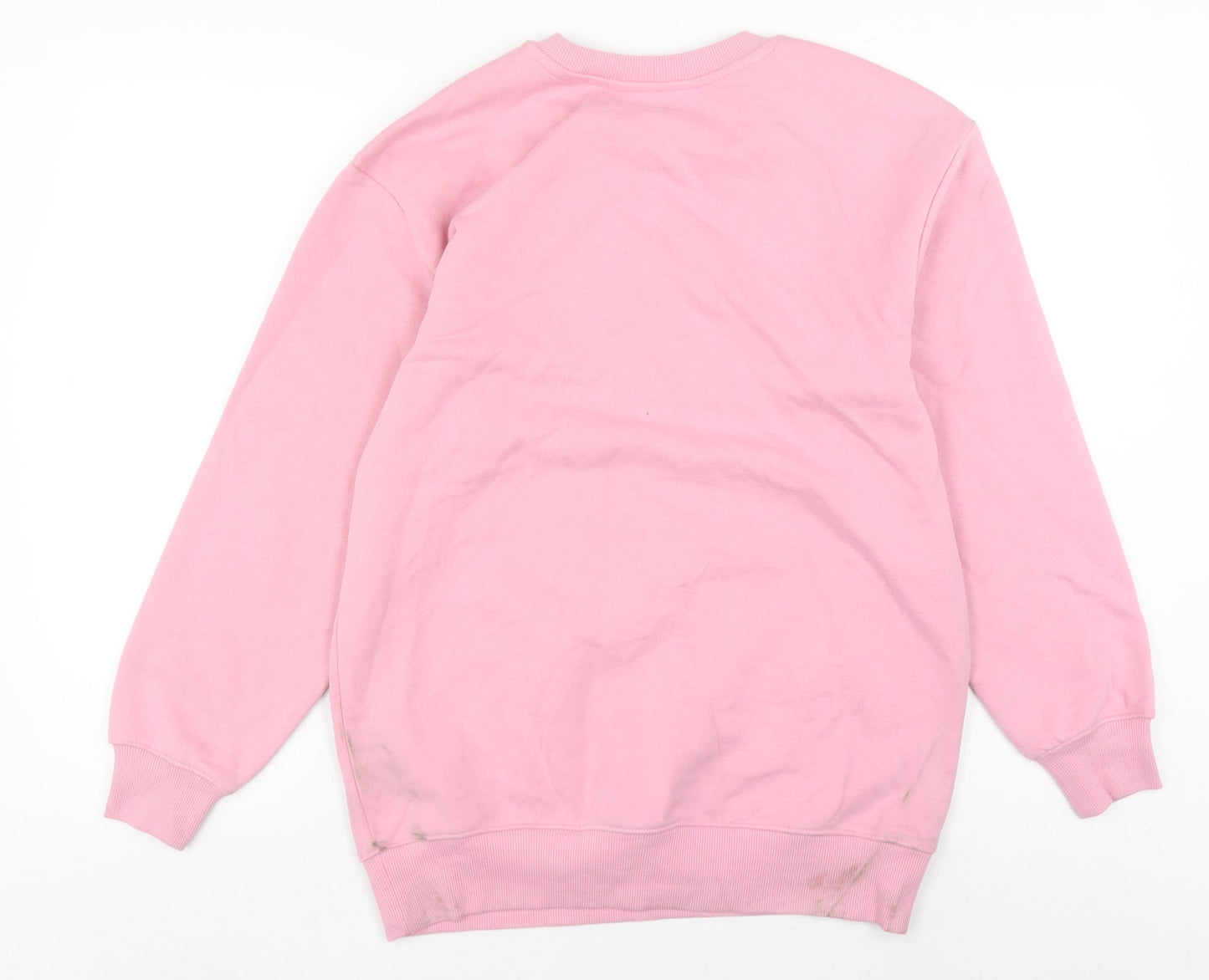 Womens UK Size XS Marks and Spencer Pink Pullover Sweatshirt