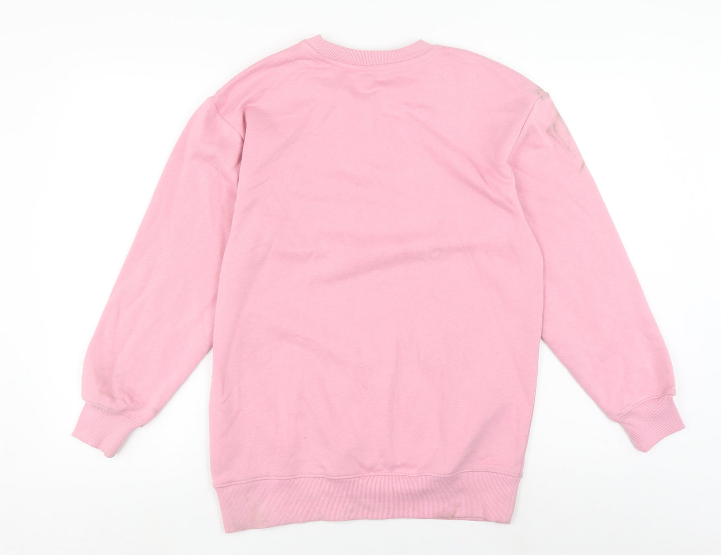 Womens UK Size XS Marks and Spencer Pink Pullover Sweatshirt
