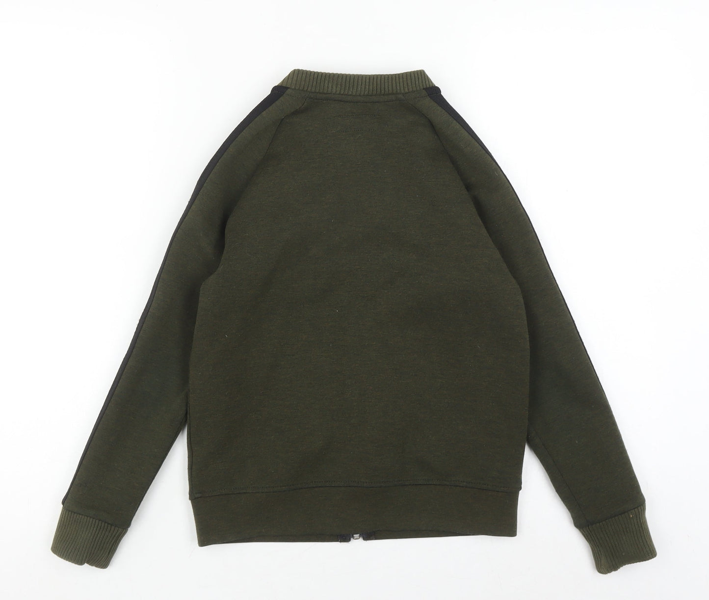 Next Boys Green Full Zip Sweatshirt, 9 Years - Casual Comfort