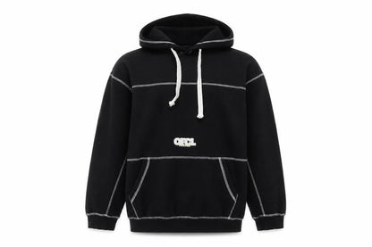 Mens UK Size M boohooMAN Black Pullover Hoodie