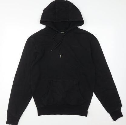 Gio-goi Men's Black Pullover Hoodie XS Cotton Knit