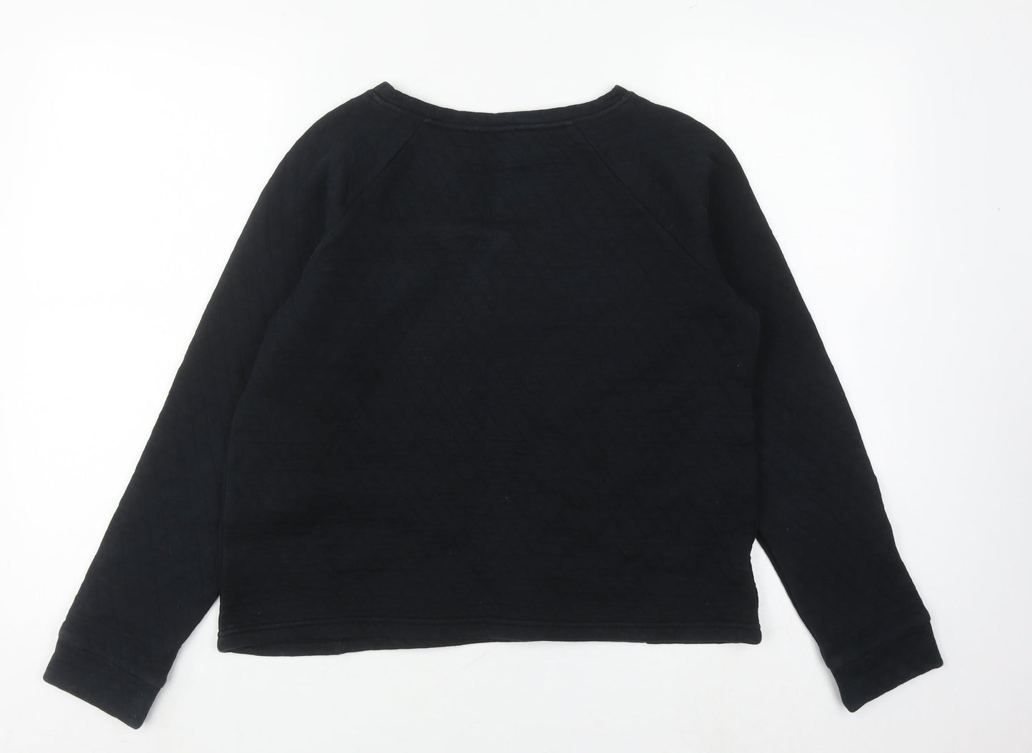 Innocence Women's Black Quilted Sweatshirt M