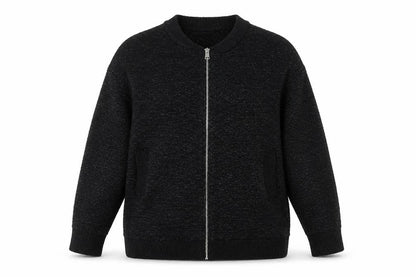 Womens UK Size 8 Zara Knit Black Cardigan Jumper