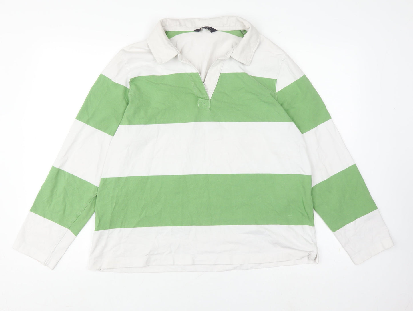 Womens UK Size 18 Marks and Spencer Multicoloured Basic Polo