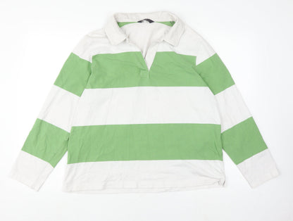 Womens UK Size 18 Marks and Spencer Multicoloured Basic Polo