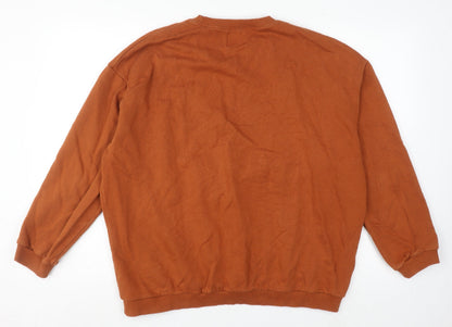 Pacific Republic Brown Unisex Sweatshirt Size 12