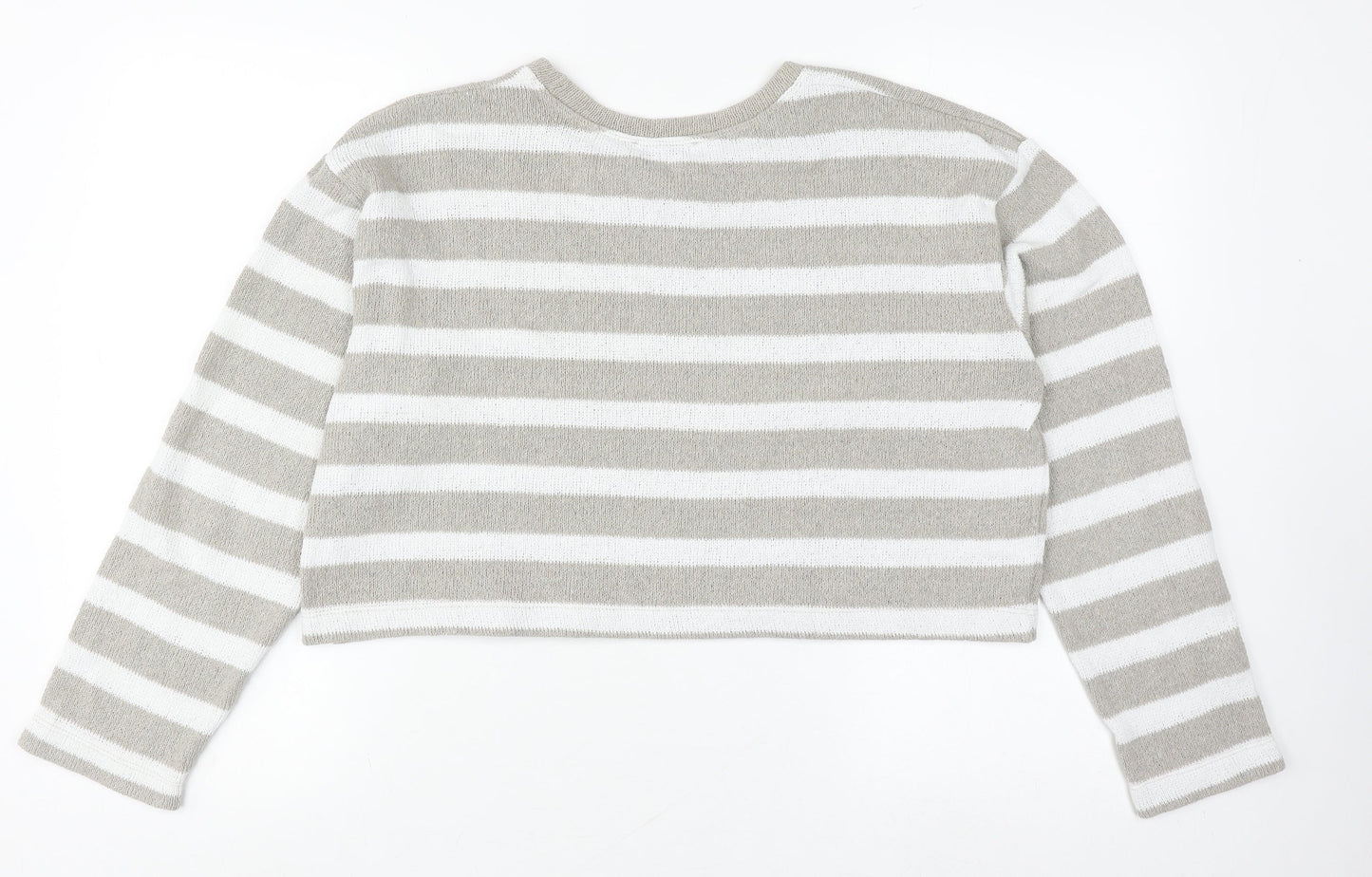 Womens UK Size M Zara Beige Pullover Jumper