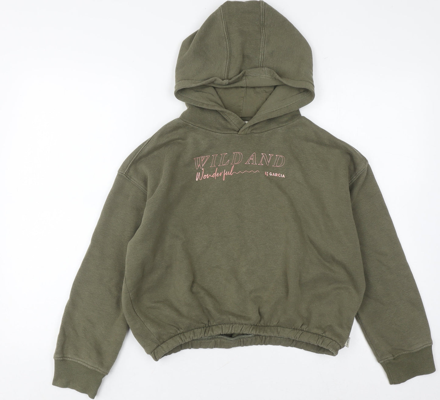Garcia Girls Green Pullover Hoodie 11-12 Years