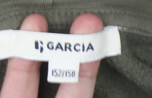 Garcia Girls Green Pullover Hoodie 11-12 Years
