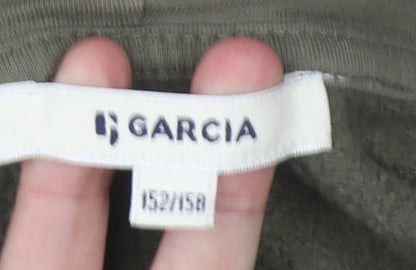 Garcia Girls Green Pullover Hoodie 11-12 Years