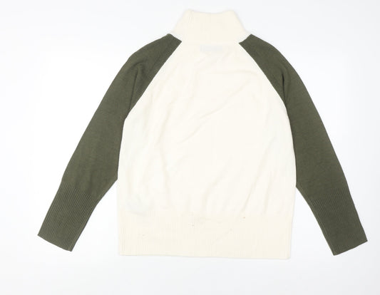 Womens UK Size S Marks and Spencer Ivory Pullover Jumper