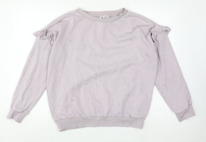 Womens UK Size 12 NEXT Purple Pullover Sweatshirt