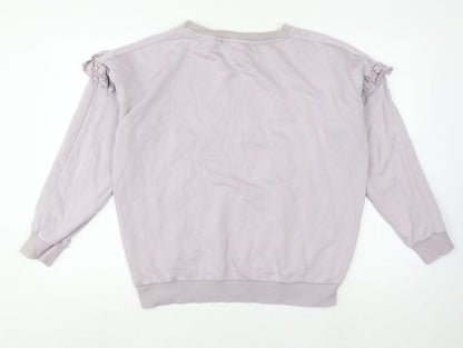 Womens UK Size 12 NEXT Purple Pullover Sweatshirt