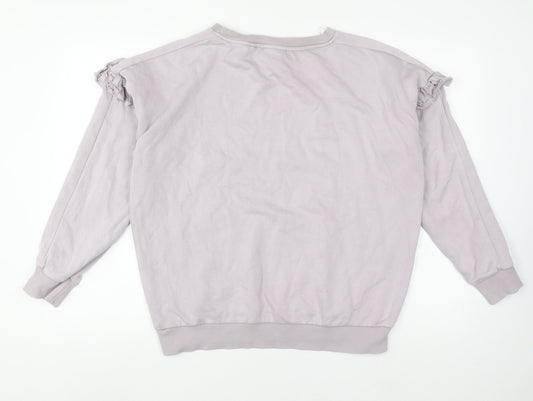 Womens UK Size 12 NEXT Purple Pullover Sweatshirt