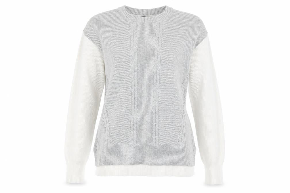 Womens UK Size S Marks and Spencer Grey Pullover Jumper