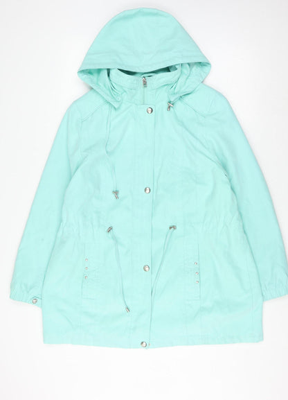 Womens UK Size M Bm collection Green Basic Jacket
