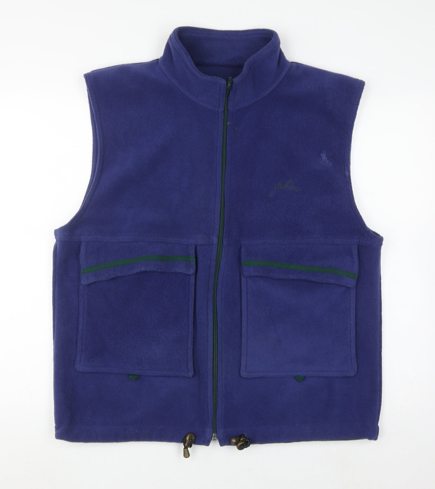 Javelin Unisex Blue Fleece Waistcoat M Casual