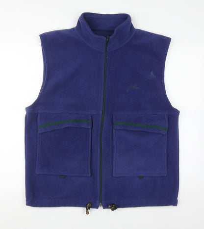 Javelin Unisex Blue Fleece Waistcoat M Casual