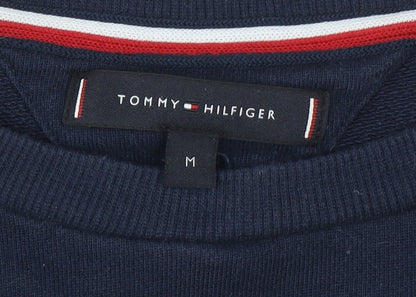 Tommy Hilfiger Men's Blue Logo Sweatshirt Medium