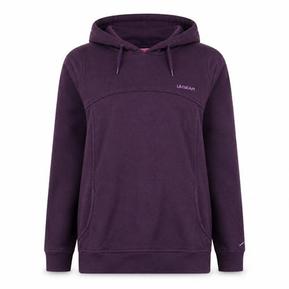 Womens UK Size 12 LA Gear Purple Pullover Hoodie