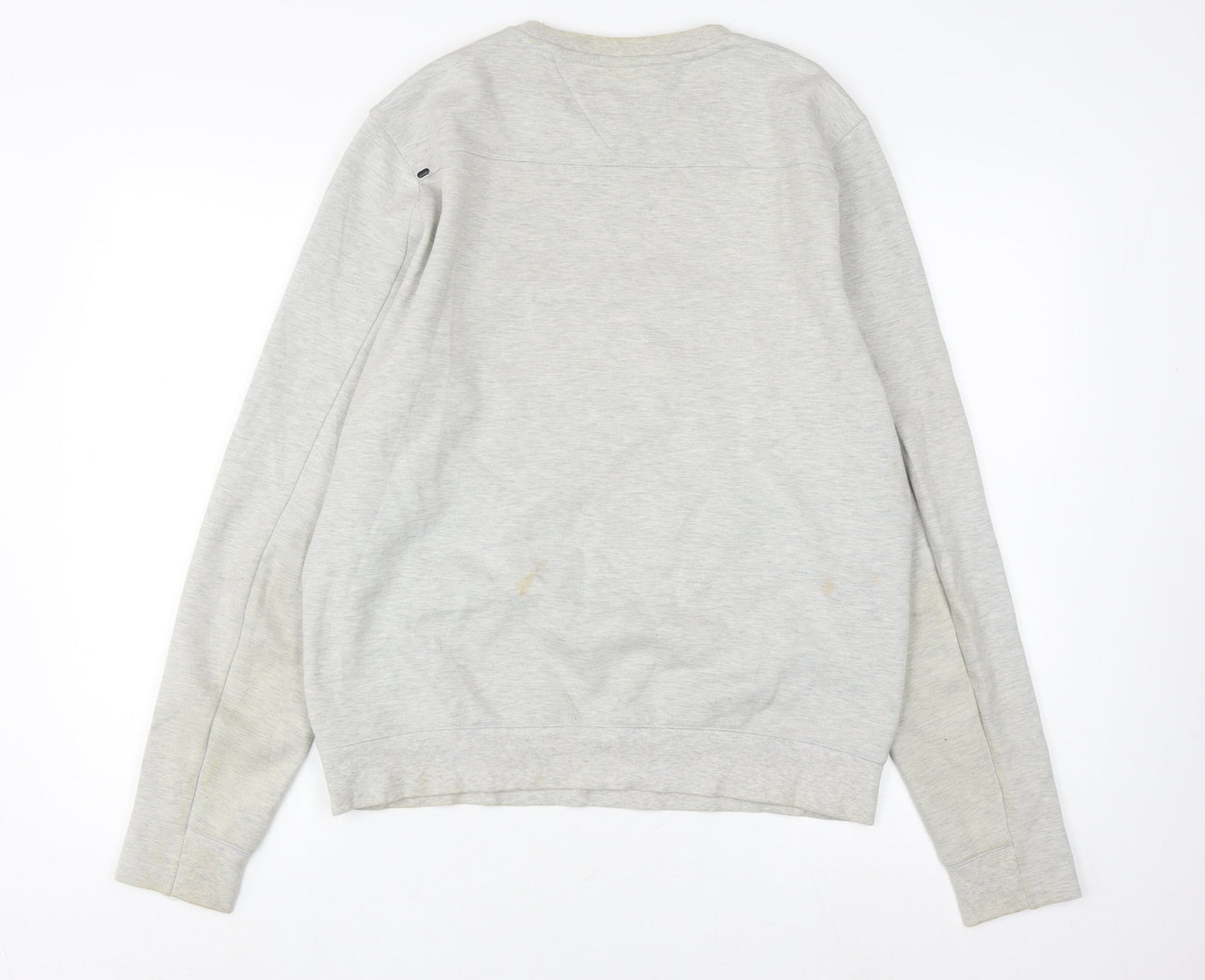 Tommy Hilfiger Men’s Grey Logo Sweatshirt M