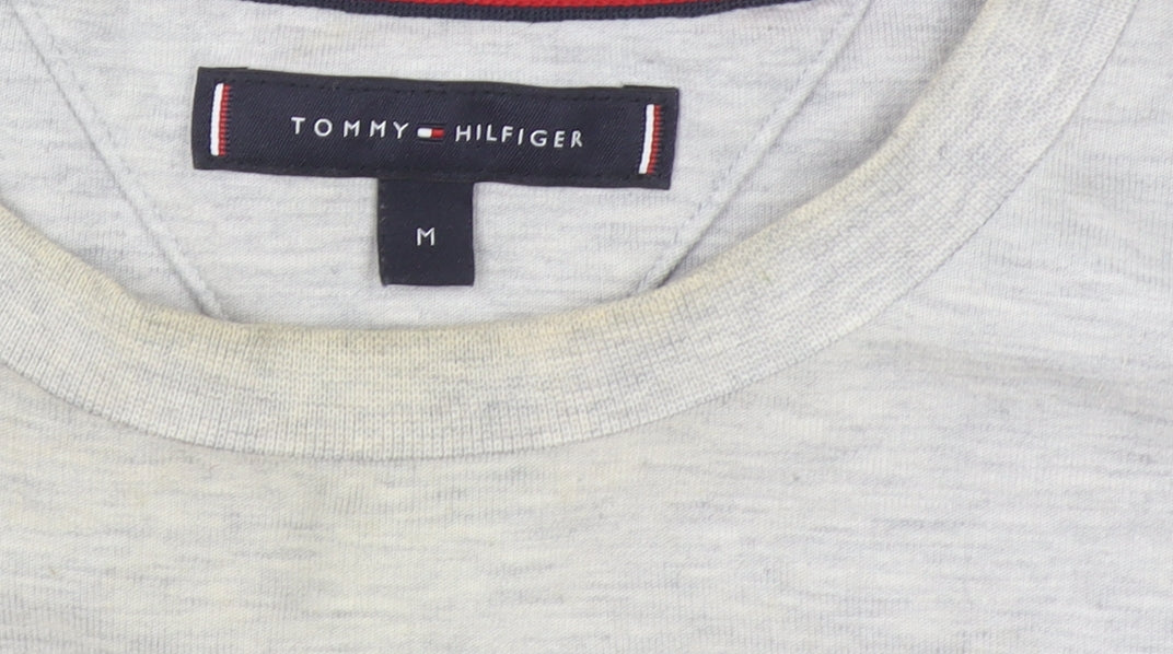 Tommy Hilfiger Men’s Grey Logo Sweatshirt M