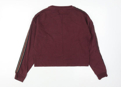 Womens UK Size 8 Jack Wills Red Pullover Sweatshirt