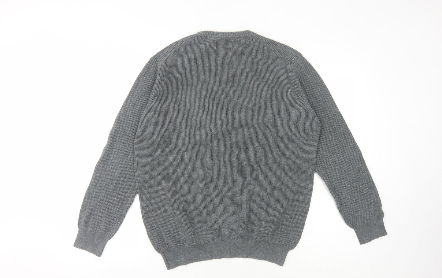 Springfield Men's Grey Pullover Jumper - Size L