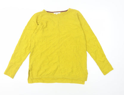 Womens UK Size 10 White Stuff Yellow Pullover Jumper