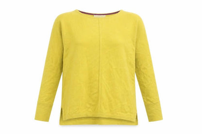 Womens UK Size 10 White Stuff Yellow Pullover Jumper