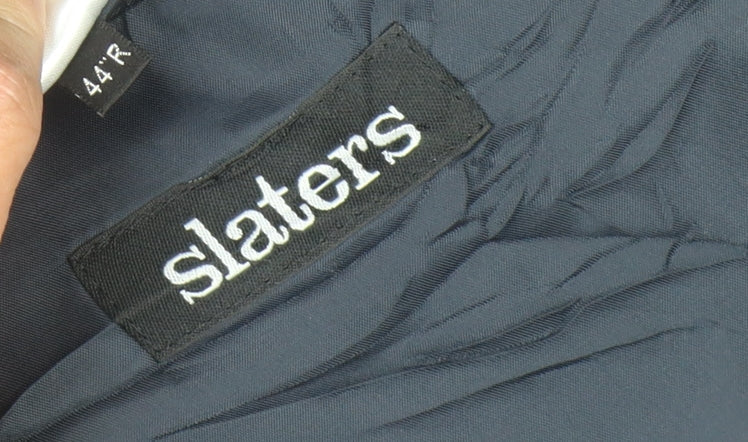 Mens UK Size 44 Slaters Regular Blue Suit Jacket