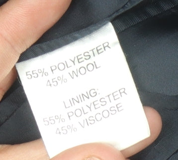 Mens UK Size 44 Slaters Regular Blue Suit Jacket
