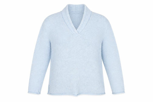 Womens UK Size S Phase Eight Blue Pullover Jumper