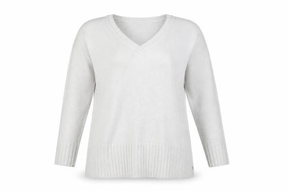Womens UK Size L EAST Ivory Pullover Jumper