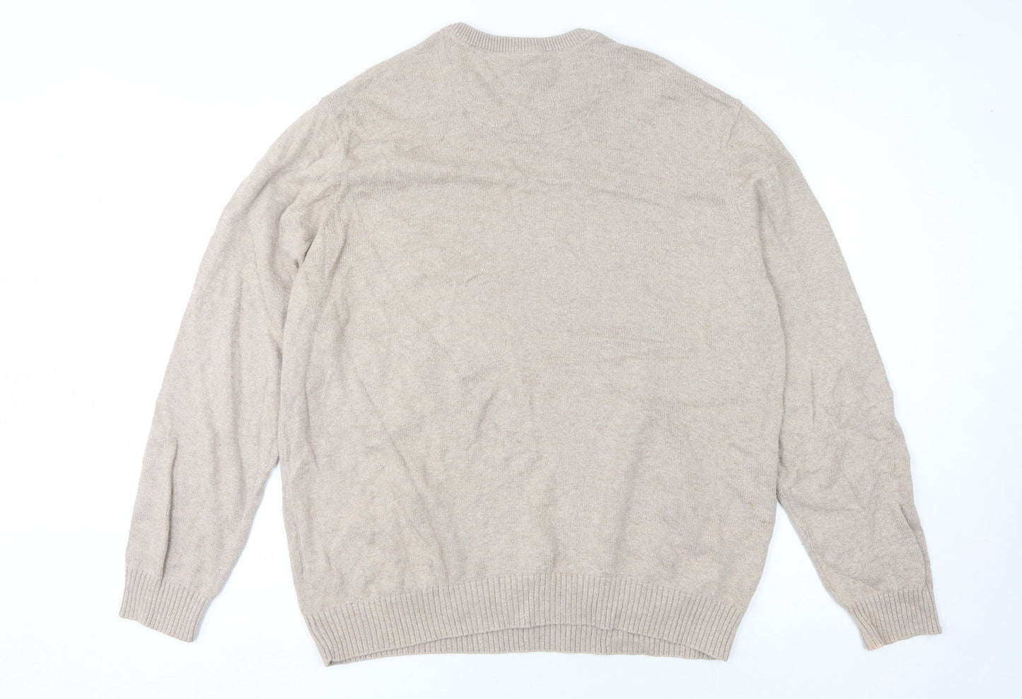 Maine New England Men's Beige XL Pullover Jumper