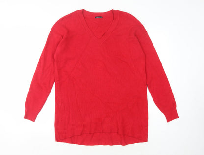 Womens UK Size 16 Roman Red Pullover Jumper