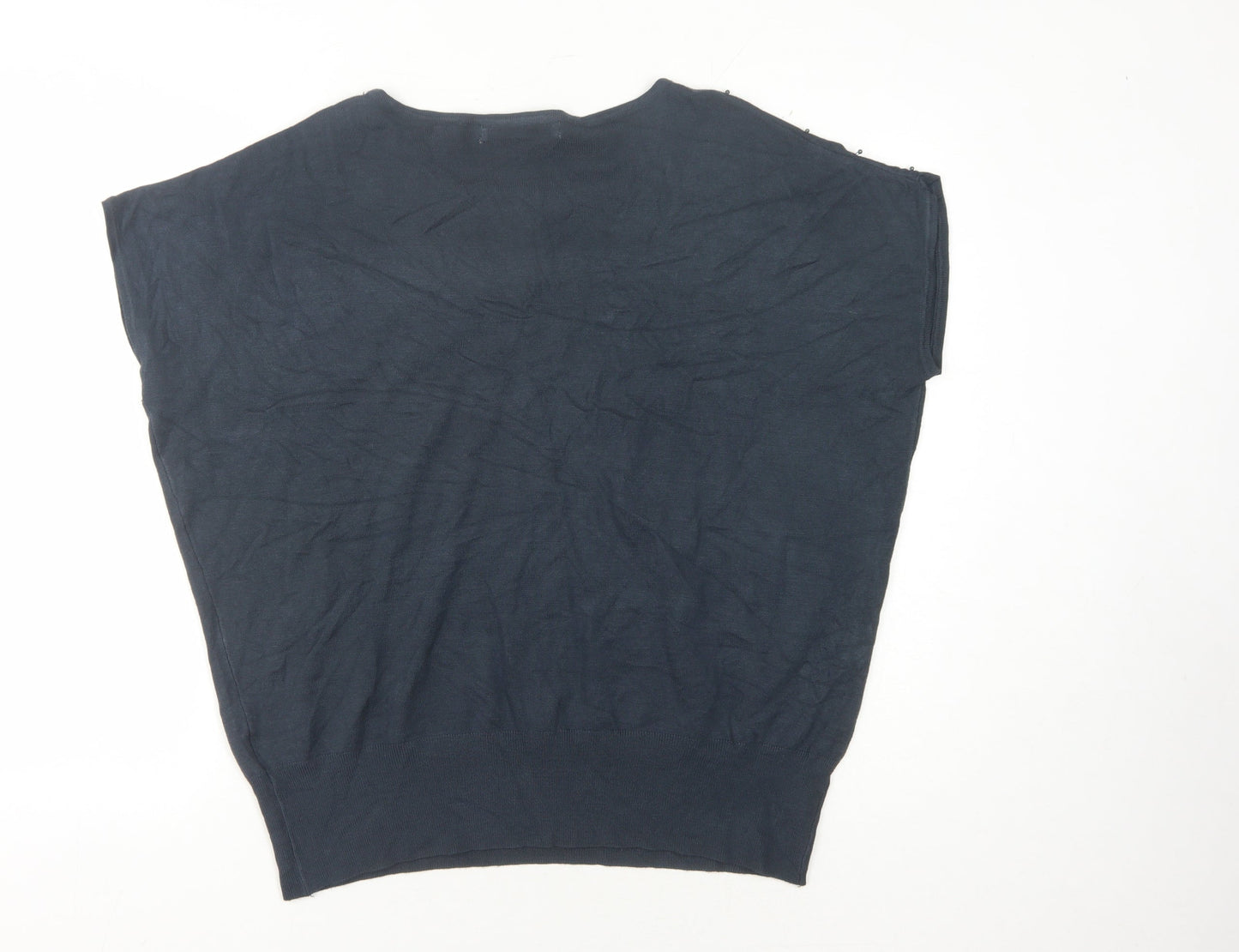 Womens UK Size XL Isle Blue Pullover Jumper