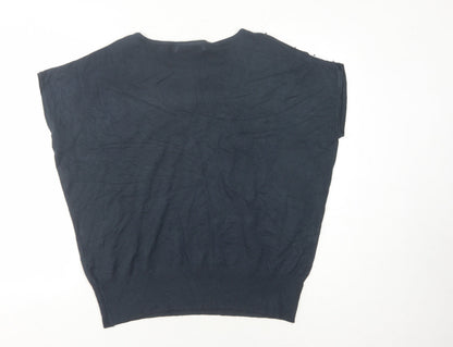 Womens UK Size XL Isle Blue Pullover Jumper