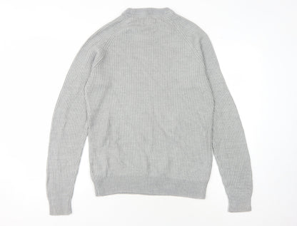 Jack & Jones Men's Grey M Knit Pullover Jumper