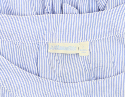 JoJo Maman Bébé Women's Blue Stripe Camisole Blouse, L