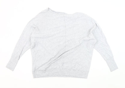 Womens UK Size L Mint Velvet Grey Pullover Jumper