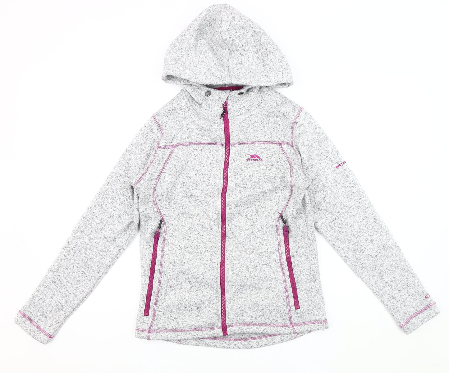 Womens UK Size S Trespass Grey Hooded