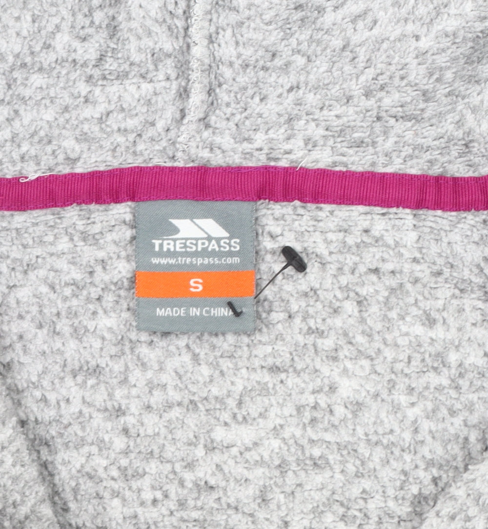 Womens UK Size S Trespass Grey Hooded
