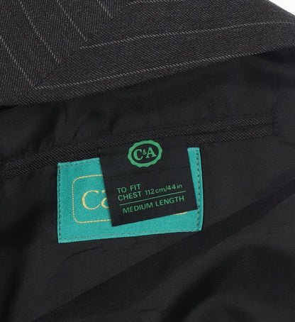 Mens UK Size 44 Canda Regular Black Suit Jacket