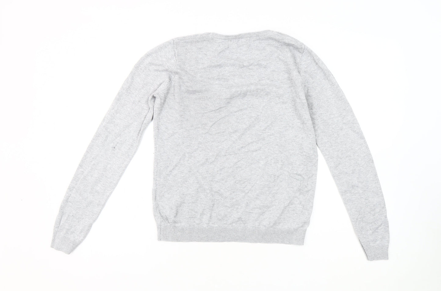 Womens UK Size 10 Mercer & Madison Grey Pullover Jumper