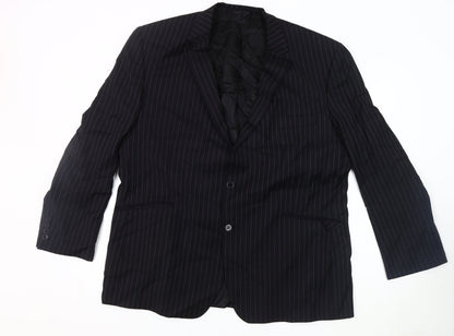 Mens UK Size 50 Ben Sherman Regular Blue Suit Jacket