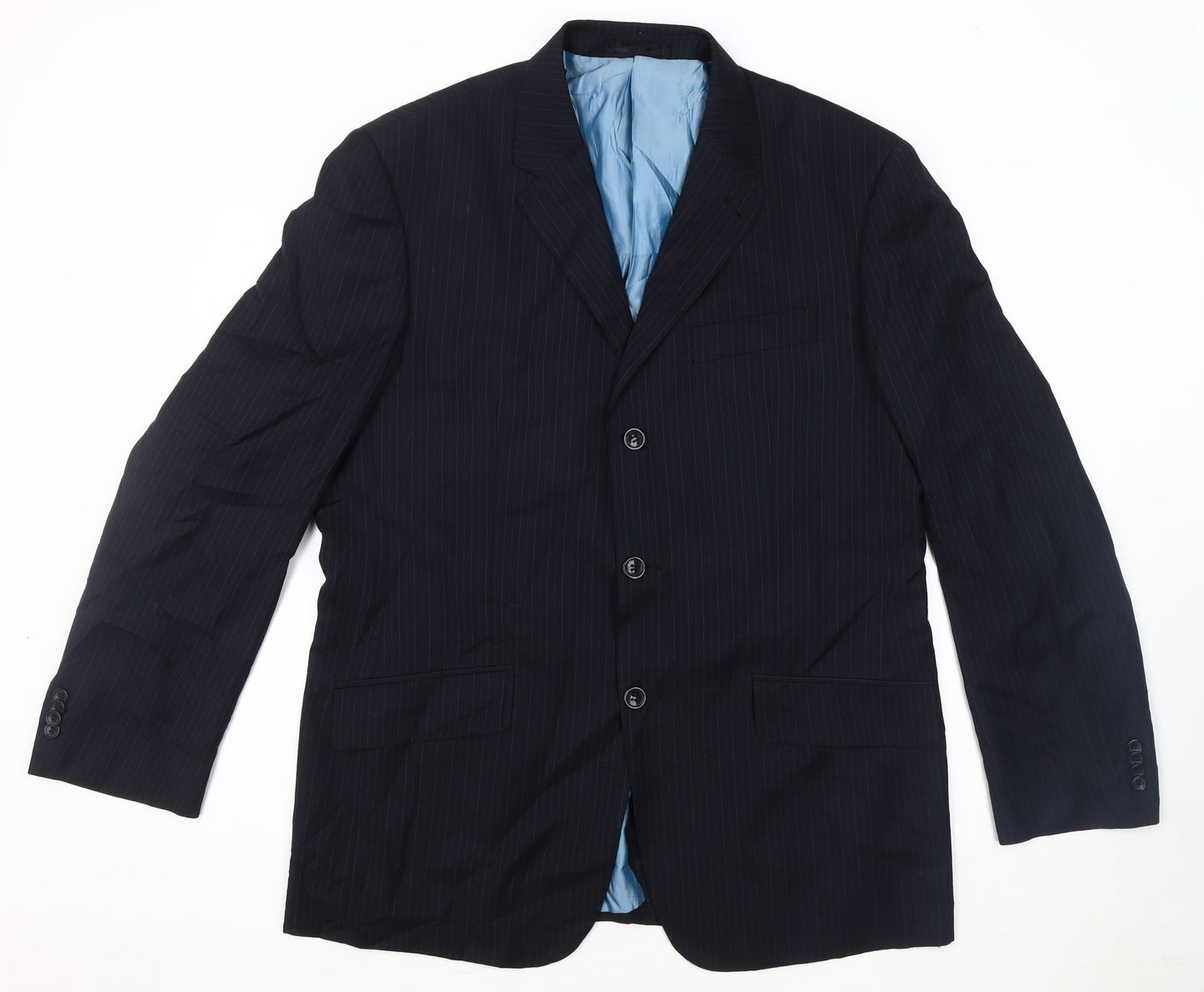 Mens UK Size 42 NEXT Regular Blue Suit Jacket