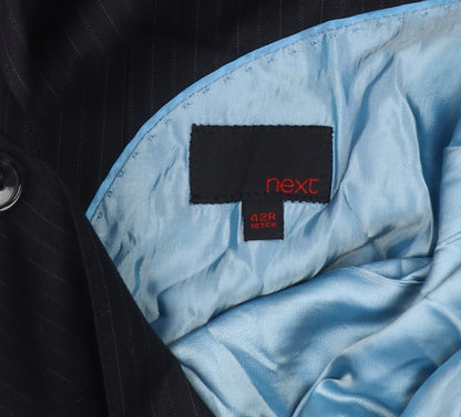 Mens UK Size 42 NEXT Regular Blue Suit Jacket